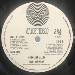 Rod Stewart Gasoline Alley Vinyl LP USED
