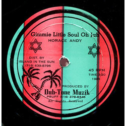Horace Andy / Lee Van Cleef (2) Gimme Little Soul Oh Jah / Big And Broad USED VINYL 12INCH 45 RPM