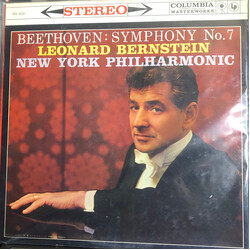 Ludwig van Beethoven / Leonard Bernstein / The New York Philharmonic Orchestra Symphony No. 7 In A Major Vinyl LP USED
