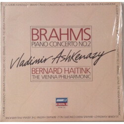 Johannes Brahms / Bernard Haitink / Wiener Philharmoniker / Vladimir Ashkenazy Piano Concerto No. 2 Vinyl LP USED