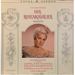 Richard Strauss Der Rosenkavalier Highlights Vinyl LP USED