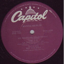 Mystic Merlin Mr. Magician VINYL 12" USED