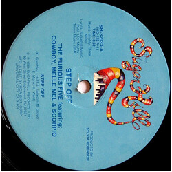 The Furious Five / Cowboy / Melle Mel / Scorpio (3) Step Off USED VINYL 12INCH 33 S RPM REPRESS