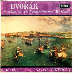 Antonín Dvořák / István Kertész / The London Symphony Orchestra Symphony No. 5 In F Major ∙ Overture "My Home" Vinyl LP USED