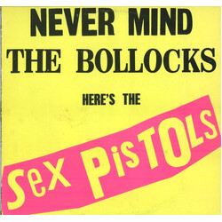 Sex Pistols Never Mind The Bollocks Here's The Sex Pistols Vinyl LP USED