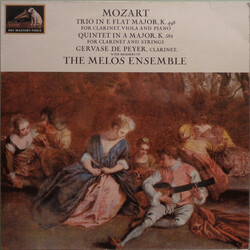 Wolfgang Amadeus Mozart / Gervase de Peyer / Melos Ensemble Of London Trio In E Flat Major, K. 498 For Clarinet, Viola And Piano / Quintet In A Major,