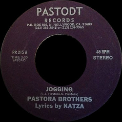 Pastora Brothers Jogging Vinyl 7" USED