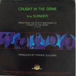 Survivor Caught In The Game USED VINYL 7INCH 45 RPM SINGLE STYRENE STEREO