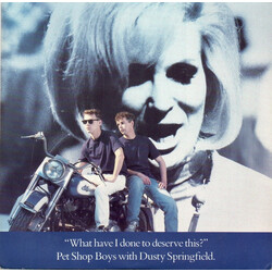 Pet Shop Boys / Dusty Springfield What Have I Done To Deserve This? USED VINYL 7INCH 45 RPM SINGLE
