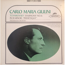 Carlo Maria Giulini / Pyotr Ilyich Tchaikovsky / Philharmonia Orchestra Symphony No.6 In B Minor ("Pathétique") Vinyl LP USED