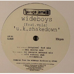 The Wideboys / Vula U.K. Shakedown USED VINYL 12INCH 33 S RPM SAMPLER