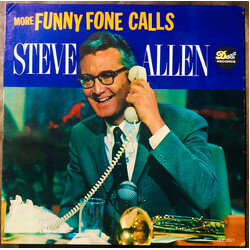 Steve Allen (3) More Funny Fone Calls Vinyl LP USED