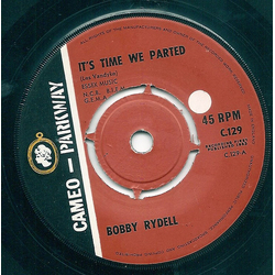Bobby Rydell It's Time We Parted Vinyl 7" USED