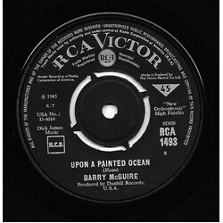 Barry McGuire Upon A Painted Ocean USED VINYL 7INCH 45 RPM SINGLE