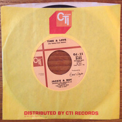 Jackie & Roy Time & Love USED VINYL 7INCH 45 RPM SINGLE