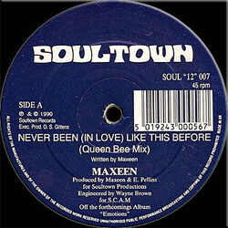 Maxeen Never Been (In Love) Like This Before USED VINYL 12INCH 45 RPM