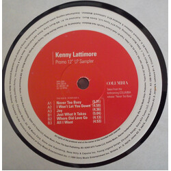 Kenny Lattimore Kenny Lattimore (Promo 12" LP Sampler) USED VINYL 12INCH PROMO SAMPLER