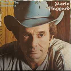 Merle Haggard Back To The Barrooms Vinyl LP USED