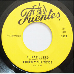 Fruko Y Sus Tesos El Patillero / Los Charcos USED VINYL 7INCH 45 RPM