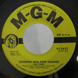 Joni James Nothing Will Ever Change / Does It Show USED VINYL 7INCH 45 RPM SINGLE