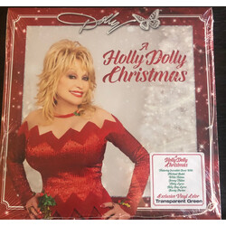 Dolly Parton A Holly Dolly Christmas Vinyl LP USED