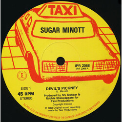 Sugar Minott / Sly & Robbie Devil's Pickney / Conquer Me / Swing Easy USED VINYL 12INCH 45 RPM