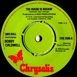 Sno-Ball / Bobby Caldwell The House Is Rockin' USED VINYL 7INCH SINGLE 45 RPM