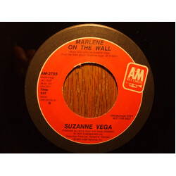 Suzanne Vega Marlene On The Wall USED VINYL 7INCH 45 RPM SINGLE PROMO