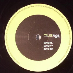 Rino Cerrone Rilis Remixes Vol. 3 USED VINYL 12INCH