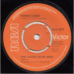 Donnie Elbert Time Hangs On My Mind USED VINYL 7INCH 45 RPM SINGLE
