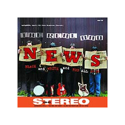 The Real Bad News Black And White And Red All Over Vinyl LP USED