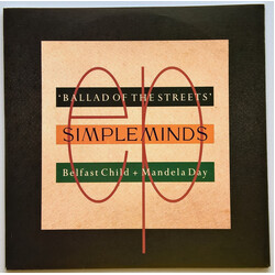 Simple Minds Ballad Of The Streets USED VINYL 7INCH 45 RPM EP STEREO