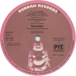 Melanie (2) Lay Down (Candles In The Rain) USED VINYL 12INCH 45 RPM