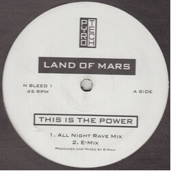 Land Of Mars This Is The Power VINYL 12" USED