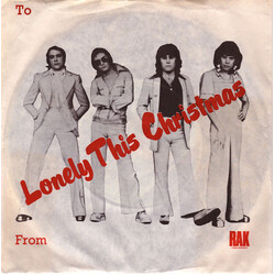 Mud Lonely This Christmas USED VINYL 7INCH 45 RPM SINGLE