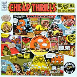 Big Brother & The Holding Company Cheap Thrills Vinyl LP USED