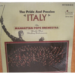 The Manhattan Pops Orchestra The Pride & Passion - Italy Vinyl LP USED