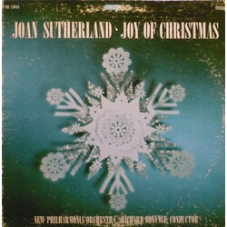 Joan Sutherland / New Philharmonia Orchestra / Richard Bonynge Joy Of Christmas Vinyl LP USED
