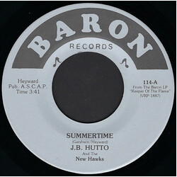 J.B. Hutto & The New Hawks Summertime / Recycled Woman USED VINYL 7INCH 45 RPM