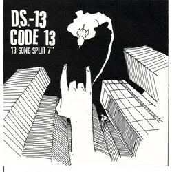 Demon System 13 / Code 13 13 Song Split 7" USED VINYL 7INCH 33 S RPM EP LIMITED EDITION