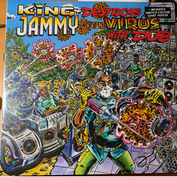 King Jammy King Jammy Destroys The Virus With Dub Vinyl LP USED