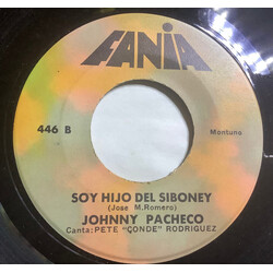 Johnny Pacheco Convergencia / Soy Hijo Del Siboney USED VINYL 7INCH 45 RPM SINGLE REISSUE
