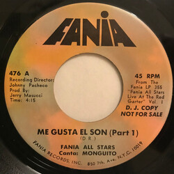 Fania All Stars Me Gusta El Son (Part 1) USED VINYL 7INCH 45 RPM SINGLE PROMO