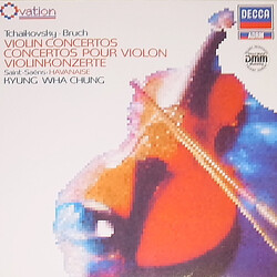 Pyotr Ilyich Tchaikovsky / Max Bruch / Camille Saint-Saëns / Kyung-Wha Chung Violin Concertos = Concertos Pour Violon = Violinkonzerte Vinyl LP USED