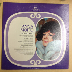 Wolfgang Amadeus Mozart / Anna Moffo / Alceo Galliera / Philharmonia Orchestra Mozart Arias Vinyl LP USED