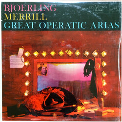 Jussi Björling / Robert Merrill Great Operatic Arias Vinyl LP USED