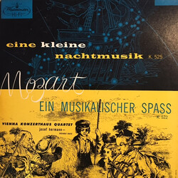 Wolfgang Amadeus Mozart / Wiener Konzerthausquartett / Josef Hermann Eine Kleine Nachtmusik K.522 / Ein Musikalischer Spass K.525 Vinyl LP USED