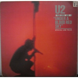 U2 Live "Under A Blood Red Sky" Vinyl LP USED