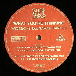 The Wideboys / Sarah Saville What You're Thinking USED VINYL 12INCH