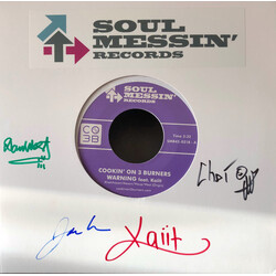 Cookin' On 3 Burners Warning USED VINYL 7INCH SINGLE LIMITED EDITION